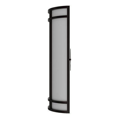 Westgate 18" Outdoor/Indoor LED Decorative Wall Sconce, 25W, 5000K, Led Commercial Lighting - Oil - Rubbed Bronze - Sonic Electric