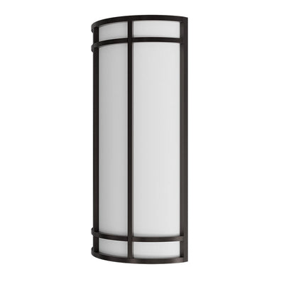 Westgate 18" Outdoor/Indoor LED Decorative Wall Sconce, 15W/20W/25W, 3000K/4000K/5000K, Led Commercial Lighting - Oil-Rubbed Bronze