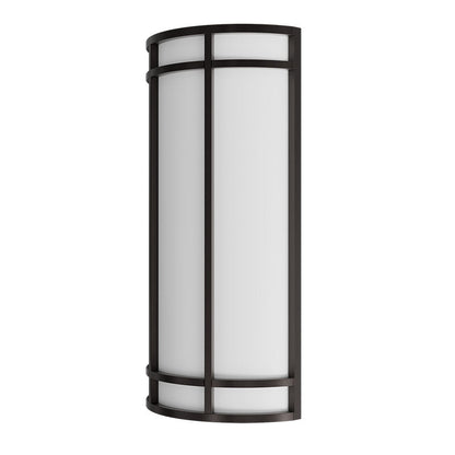 Westgate 18" Outdoor/Indoor LED Decorative Wall Sconce, 25W, 5000K, Led Commercial Lighting - Oil - Rubbed Bronze - Sonic Electric