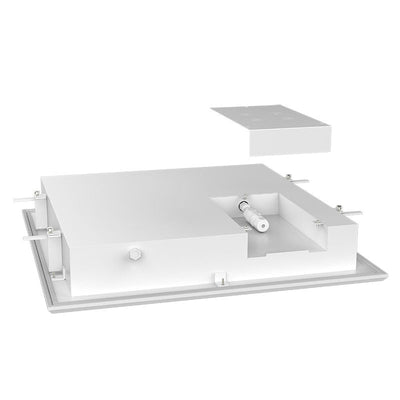 Westgate 1x4 Premium IP65 Cleanroom Panel Lights, 40W, 5000K, Led Commercial Lighting - White - Sonic Electric