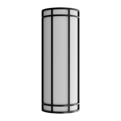 Westgate 24" Outdoor/Indoor LED Decorative Wall Sconce, 20W/25W/30W, 3000K/4000K/5000K, Led Commercial Lighting - Black