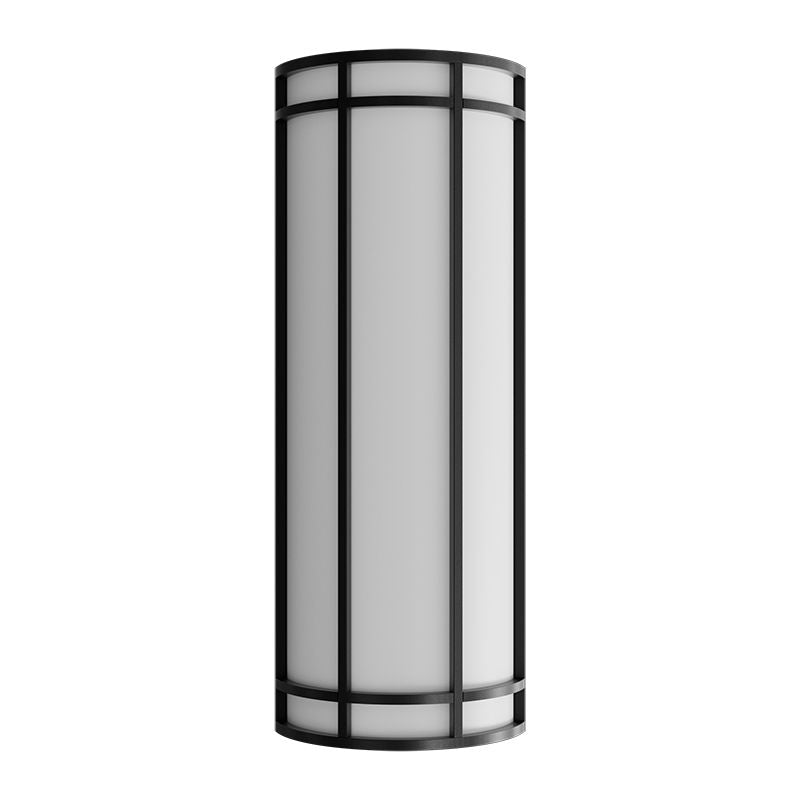 Westgate 24" Outdoor/Indoor LED Decorative Wall Sconce, 30W, 5000K, Led Commercial Lighting - Black - Sonic Electric