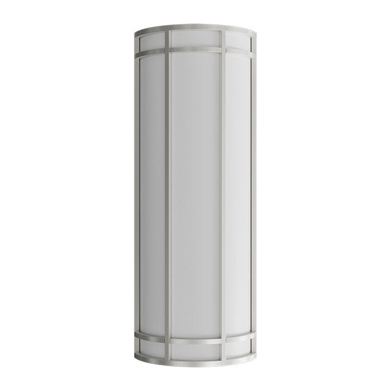 Westgate 24" Outdoor/Indoor LED Decorative Wall Sconce, 30W, 5000K, Led Commercial Lighting - Silver - Sonic Electric