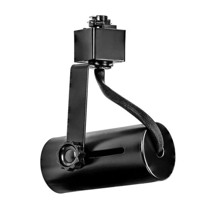 Westgate 3.5In Modern Par - Lamp Track Head 120V 3 - Wire, Black Led Retrofit Trim and Disk - Black - Sonic Electric