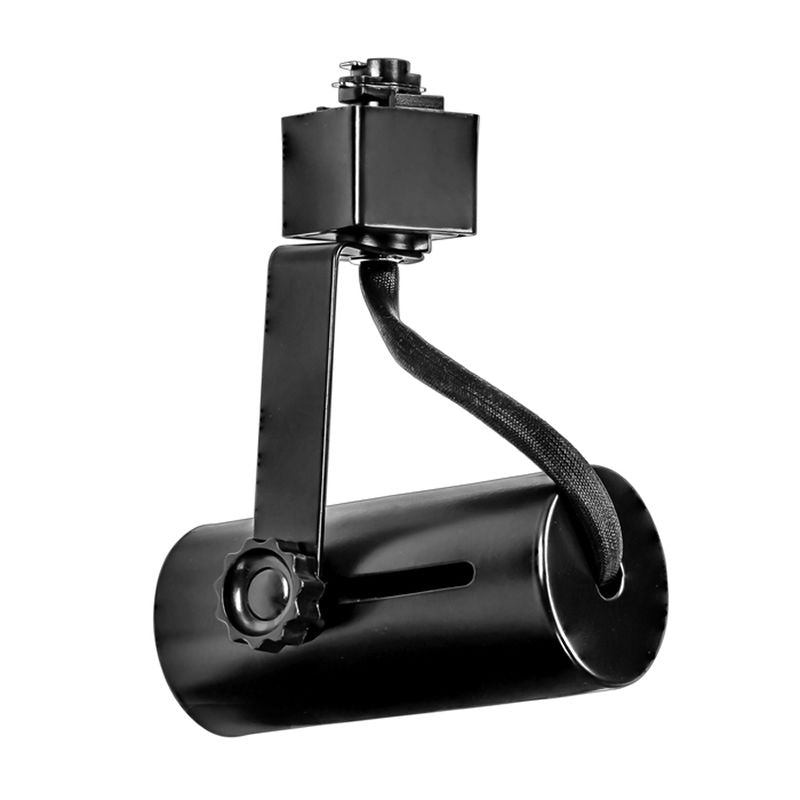 Westgate 3.5In Modern Par - Lamp Track Head 120V 3 - Wire, Black Led Retrofit Trim and Disk - Black - Sonic Electric