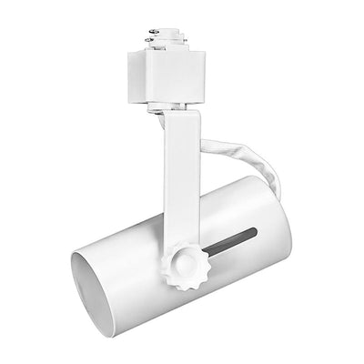 Westgate 3.5In Modern Par - Lamp Track Head 120V 3 - Wire, White Led Retrofit Trim and Disk - White - Sonic Electric