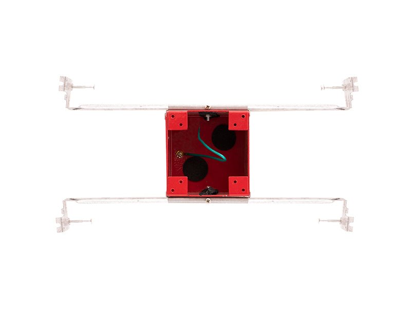 Westgate ICF4SJBB-24P, Westgate 4" Fire Rated Junction Box With Bar Hangers - White