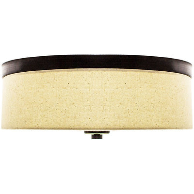 Westgate 45W, 5000K, LCFF - 22 - MCT5 - BR, LED Multi - CCT Integrated Fabric Drum - Bronze - Sonic Electric