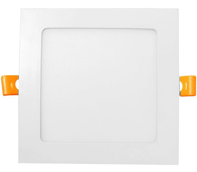 Westgate 9W, 3000K, SSLRB4-MCT5, 4" LED Square Ultra Slim Round-Back Recessed Lights - White