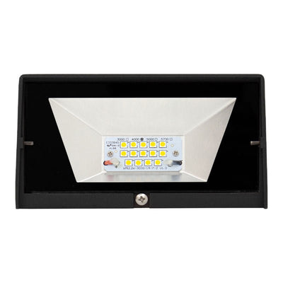 Westgate Adjustable LED Mini Cutoff Wallpack, 24W, 5000K, Led Outdoor Light - Black - Sonic Electric