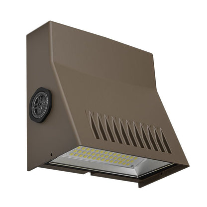 Westgate Adjustable LED Mini Cutoff Wallpack, 24W, 5000K, Led Outdoor Light - Powder Coa - Sonic Electric