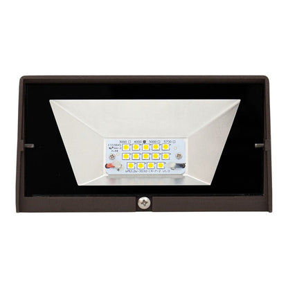 Westgate Adjustable LED Mini Cutoff Wallpack, 24W, 5000K, Led Outdoor Light - Powder Coa - Sonic Electric