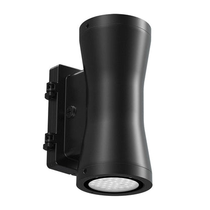 Westgate Architechtural 7in Up - down Cyl, 60W, 5000K, Led Outdoor Light - Black - Sonic Electric