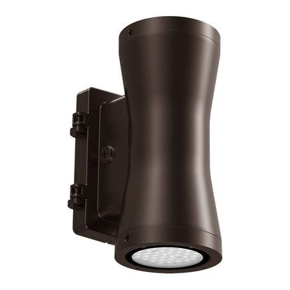 Westgate Architechtural 7in Up - down Cyl, 60W, 5000K, Led Outdoor Light - Bronze - Sonic Electric