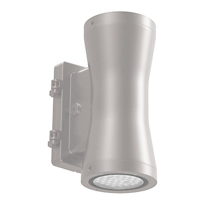 Westgate Architechtural 7in Up - down Cyl, 60W, 5000K, Led Outdoor Light - Silver - Sonic Electric