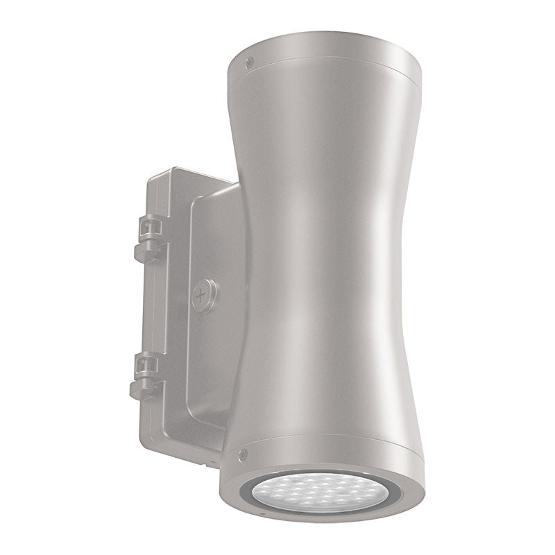 Westgate Architechtural 7in Up - down Cyl, 60W, 5000K, Led Outdoor Light - Silver - Sonic Electric