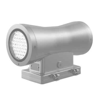 Westgate Architechtural 7in Up - down Cyl, 60W, 5000K, Led Outdoor Light - Silver - Sonic Electric