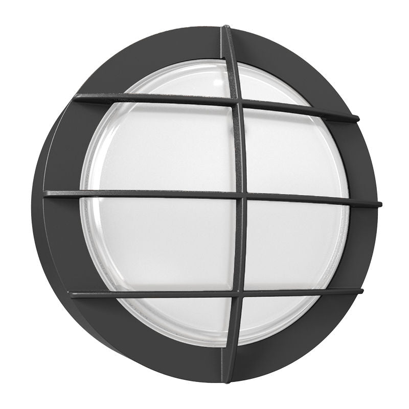 Westgate BKRF - 15W - MCTP - BK - P Power & CCT Selectable Round Bulkheads with Photocell, 9W/12W/15W, 30K/40K/50K - Black - Sonic Electric