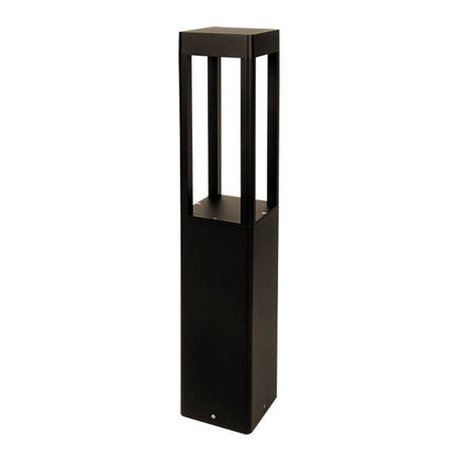Westgate BOL - 608 - 32 - S - MCTP - BR, Square Bollard Open Design, 25W, 50K, Led Outdoor Lighting - Bronze - Sonic Electric