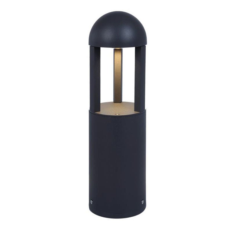 Westgate BOL - 608RD - 16 - MCTP - BK 16" Round Bollard Open Design Lights, 10W/18W/25W, 30K/40K/50K - Black - Sonic Electric