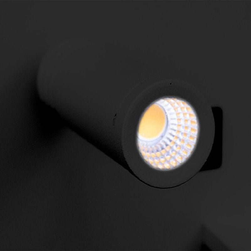 Westgate BRL - SV - BK, Westgate Bedside Vertical Reading Lamp with Backlight, 10W 3000K Multiple Finishes - Bronze - Sonic Electric