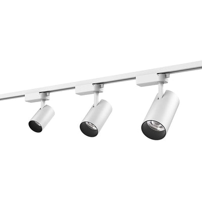 Westgate Builder Series Track Heads with Ext. Drivers, Power & CCT Adjustable, 35W, 3500K, Led Commercial Lighting - White - Sonic Electric