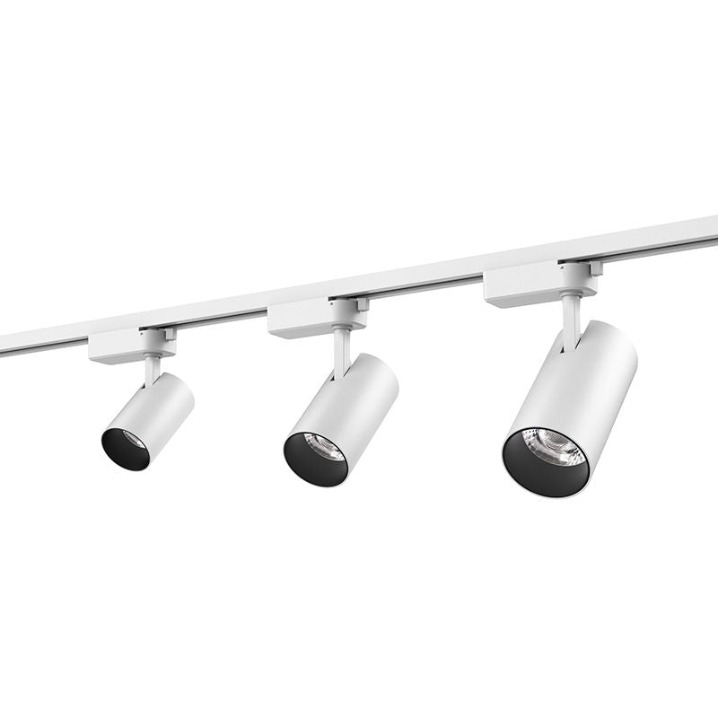 Westgate Builder Series Track Heads with Ext. Drivers, Power & CCT Adjustable, 35W, 3500K, Led Commercial Lighting - White - Sonic Electric