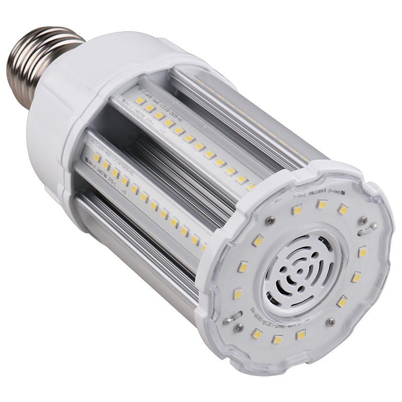 Westgate CL - EHL - 54W - 30K - E39, Westgate High Lumen E39 Base LED Corn Lamp With Up Light, 100 - 277V AC - Brushed Nicke - Sonic Electric