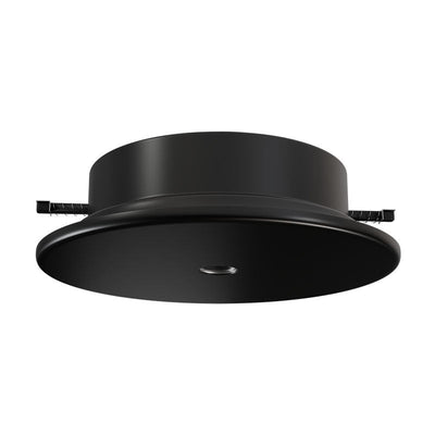 Westgate CMC-OWCC-BK 5in Old-work Recessed Ceiling Canopy With Junction Box for Cmc Cylinders, Black