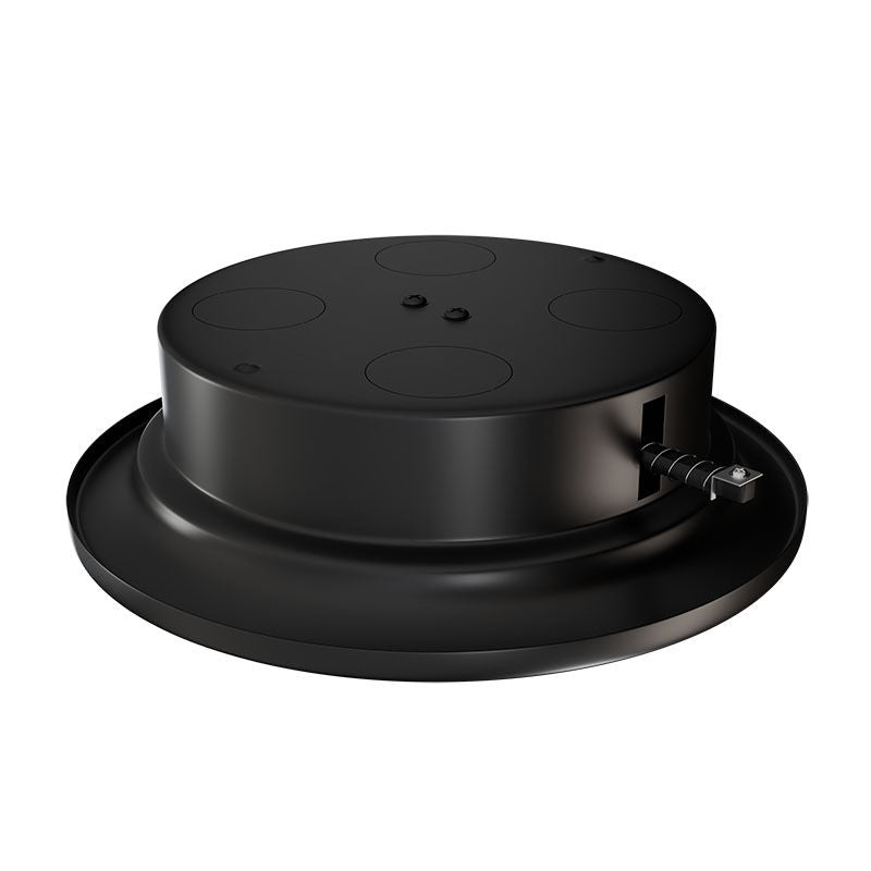 Westgate CMC - OWCC - BK 5in Old - work Recessed Ceiling Canopy With Junction Box for Cmc Cylinders, Black - Sonic Electric