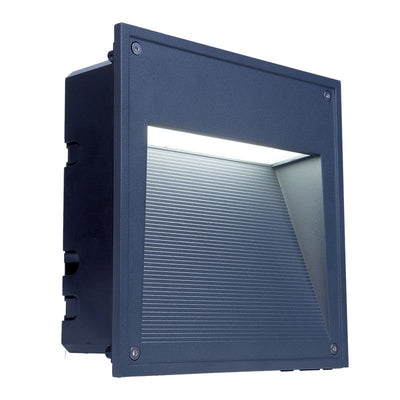 Westgate Commercial Large Wall/Step Lights, 10W/18W/25W, 3000K/4000K/5000K, Led Outdoor Light - Black