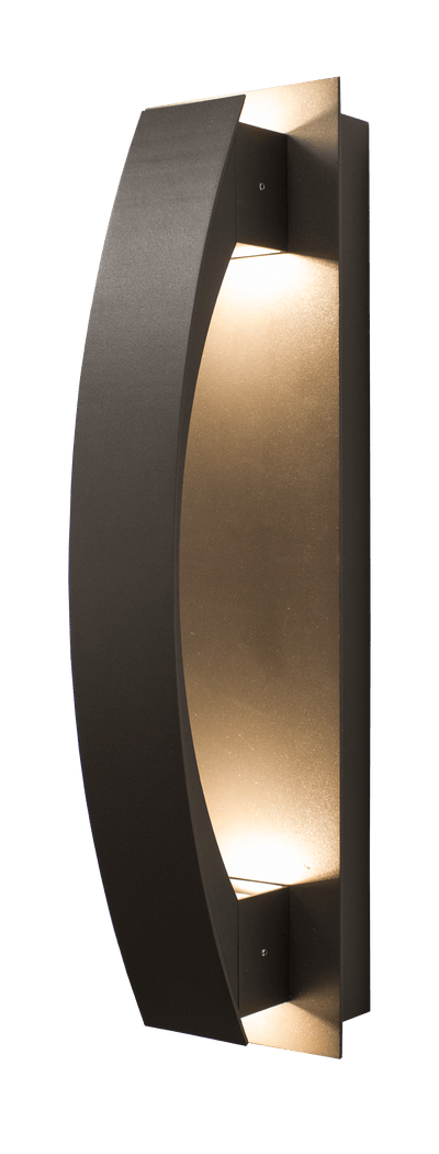 Westgate CRE-HL20-01-50K-BR, Westgate Lunette LED Wall Scone 10W,20W - Bronze