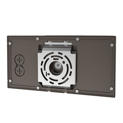 Westgate Cylinder Wall Pack, 48W/64W/80W, 3000K/4000K/5000K, Led Outdoor Light - Bronze - Sonic Electric