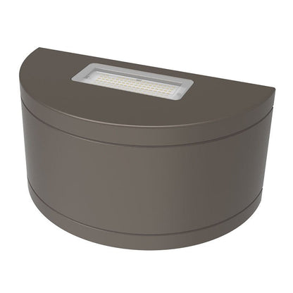 Westgate Cylinder Wall Pack, 48W/64W/80W, 3000K/4000K/5000K, Led Outdoor Light - Bronze - Sonic Electric