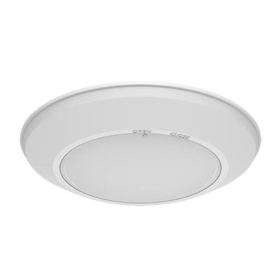 Westgate DLST6-MCT5 Economy Easy-install 6in Disk 10w 1000lm 27/30/40/50/60k Cr80 Damp Etl Residential Lighting