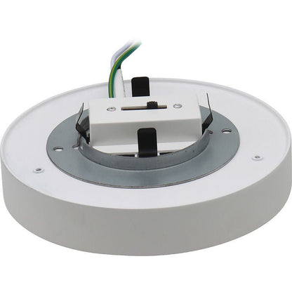 Westgate Edge - Less Architectural Flush Mount, 10W, 5000K, Led Retrofit Trim and Disk - White - Sonic Electric