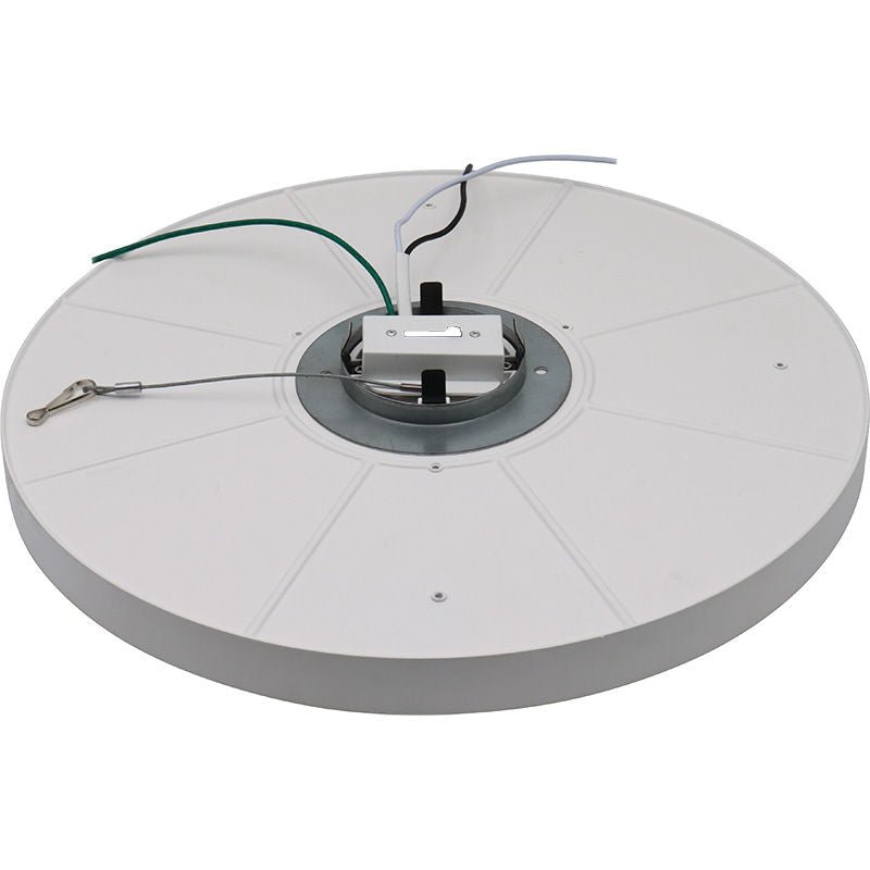 Westgate Edge - Less Architectural Flush Mount, 30W, 5000K, Led Retrofit Trim and Disk - White - Sonic Electric