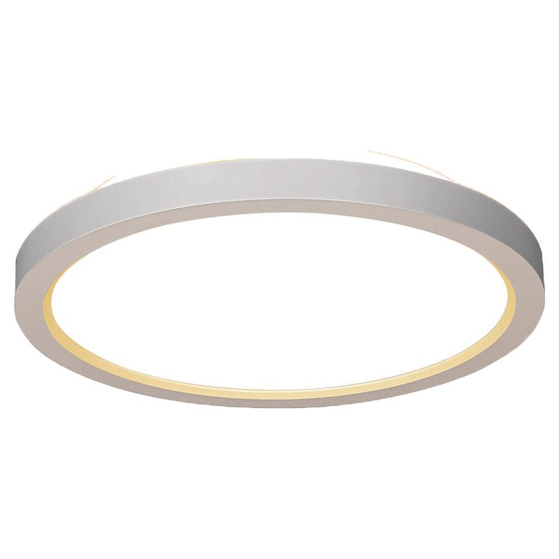 Westgate FMLU - R12 - MCT5 - WH White 12" Flush - Mount Light with Uplight, 20W Down Light & 5W Uplight, 20W, 27K/30K/35K/40K/50K - White - Sonic Electric