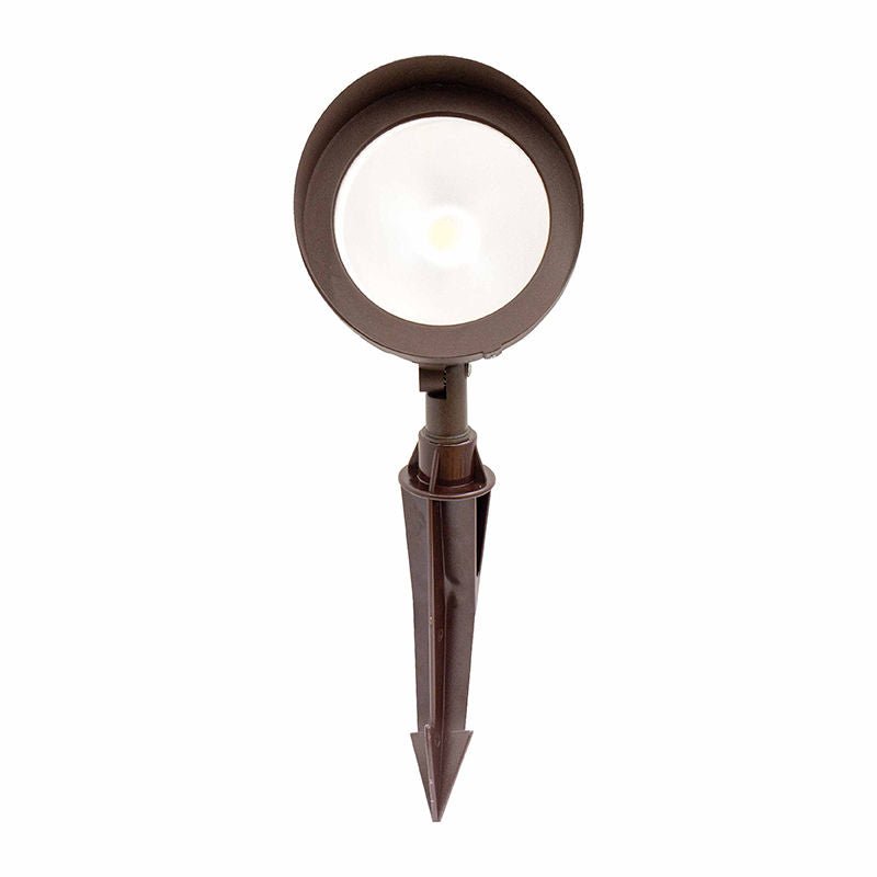Westgate GL - 12V - 12W - 40K - BR, Westgate 12V AC/DC LED Garden Flood Light - Dark Bronze - Sonic Electric