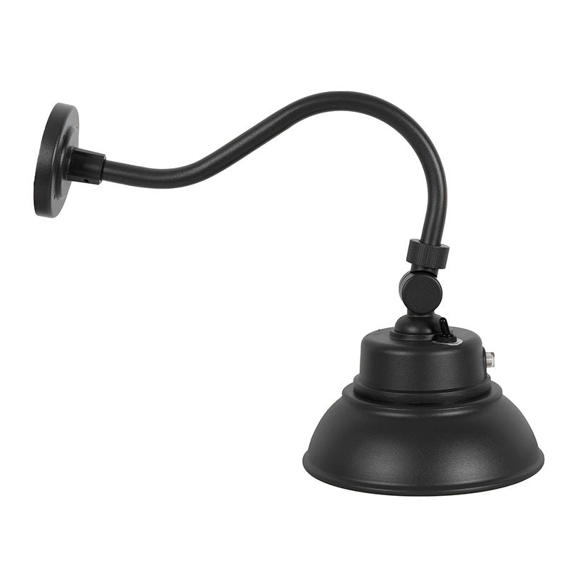 Westgate GNB - 25W - MCT - BK - P 3CCT Gooseneck Barn Light, 25W, 30K/40K/50K - Black - Sonic Electric