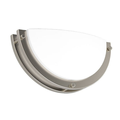 Westgate Half Circle Indoor Wall Sconce, 12W, 5000K, Led Light Bulbs - Sonic Electric