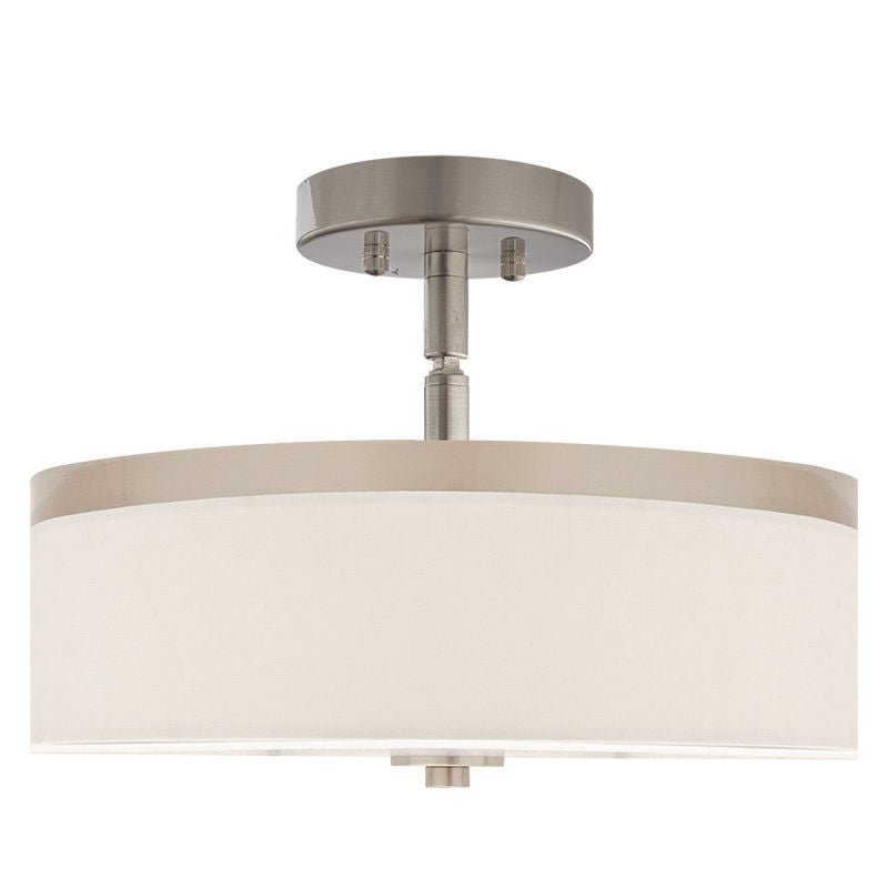 Westgate LCF - ROD - 5 - BN 5In Suspension Rod For Ceiling Fixture Swivel Canopy, 25W, 27K/30K/35K/40K/50K - Brushed Nickel - Sonic Electric