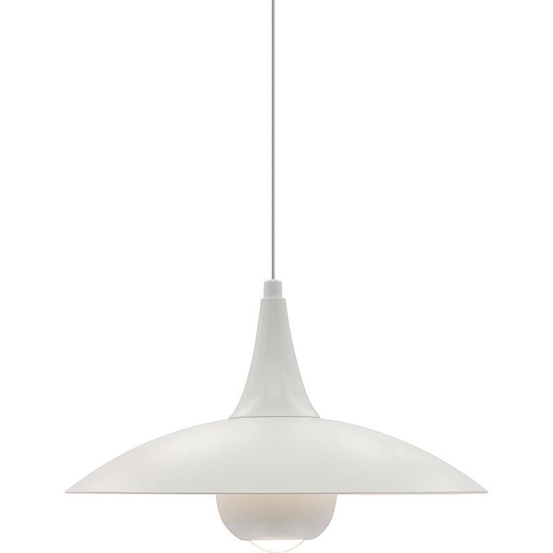Westgate LCFI - MCT5 - WH 11" Decorative 2 - Level Pendant with 5ft. Adjustable Cord, 12W, 27K/30K/35K/40K/50K - White - Sonic Electric