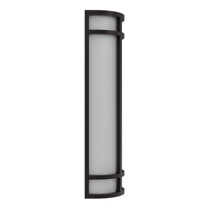 Westgate LED 18" Outdoor/Indoor Wall Sconces, 20W, 5000K, Led Commercial Lighting - Bronze - Sonic Electric
