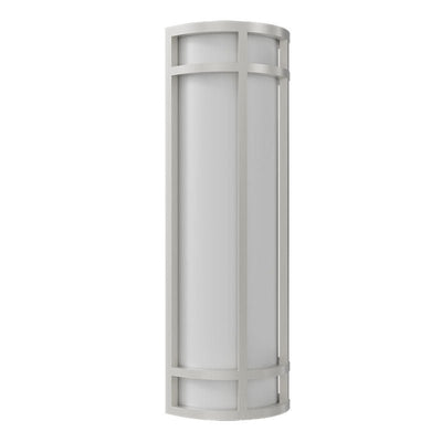 Westgate LED 18" Outdoor/Indoor Wall Sconces, 20W, 5000K, Led Commercial Lighting - Silver - Sonic Electric