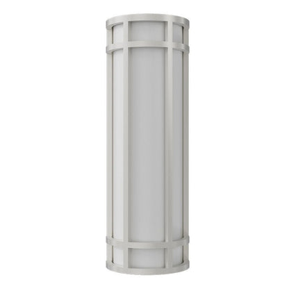 Westgate LED 18" Outdoor/Indoor Wall Sconces, 20W, 5000K, Led Commercial Lighting - Silver - Sonic Electric