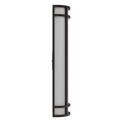 Westgate LED 24" Outdoor/Indoor Wall Sconce, 25W, 5000K, Led Commercial Lighting - Black - Sonic Electric