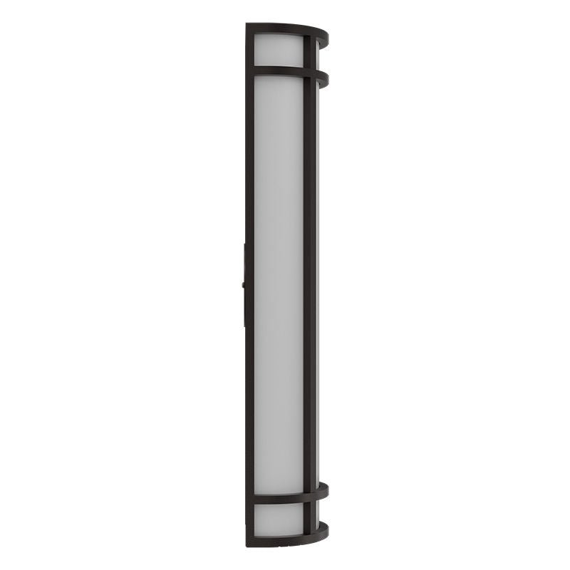 Westgate LED 24" Outdoor/Indoor Wall Sconce, 25W, 5000K, Led Commercial Lighting - Black - Sonic Electric