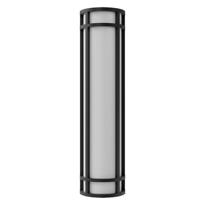 Westgate LED 24" Outdoor/Indoor Wall Sconce, 25W, 5000K, Led Commercial Lighting - Black - Sonic Electric