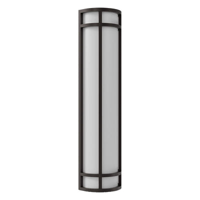 Westgate LED 24" Outdoor/Indoor Wall Sconce, 25W, 5000K, Led Commercial Lighting - Black - Sonic Electric